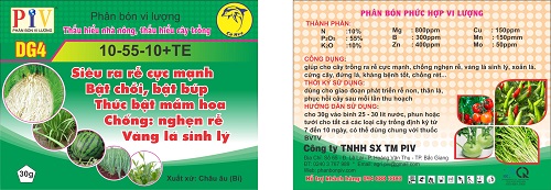 Phân bón vi lượng siêu ra rễ